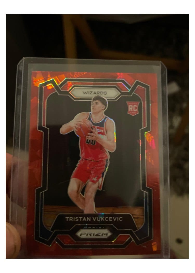 2023-24 Panini Prizm Base Set Tristan Vukcevic #126 card