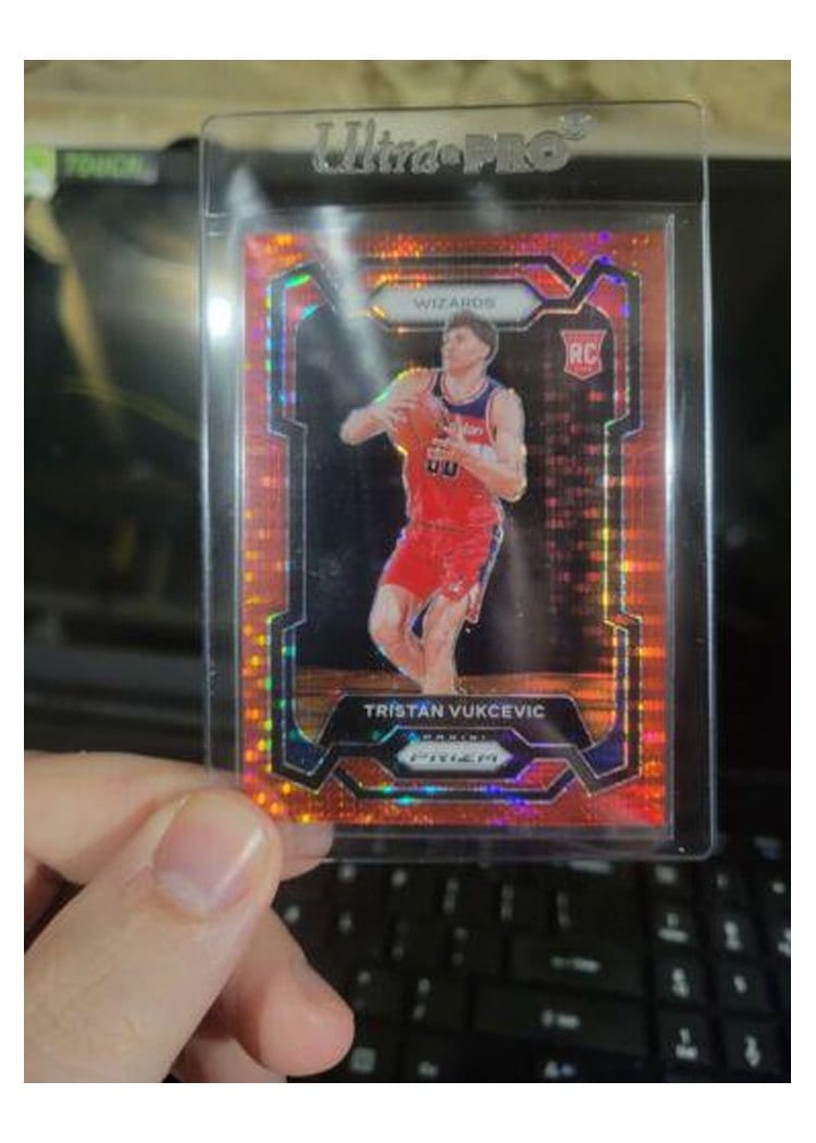 2023-24 Panini Prizm Base Set Tristan Vukcevic #126 card