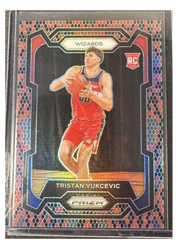 2023-24 Panini Prizm Base Set Tristan Vukcevic #126 card