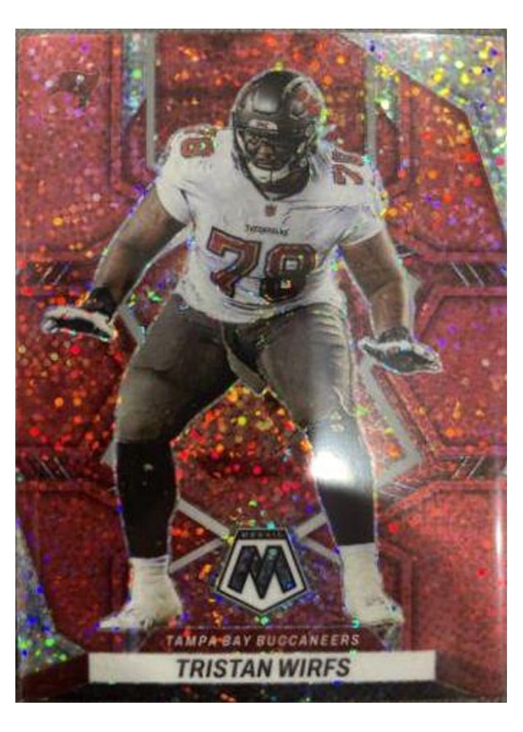 2022 Panini Mosaic Base Set Tristan Wirfs #186 card