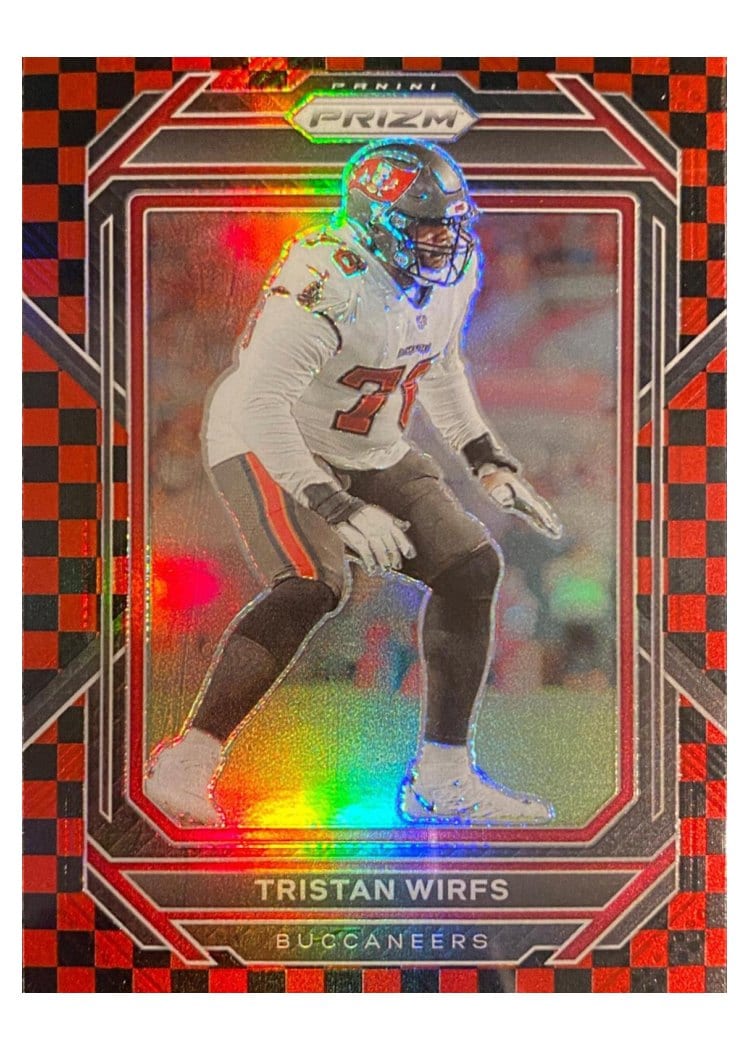 2022 Panini Prizm Base Set Tristan Wirfs #277 card