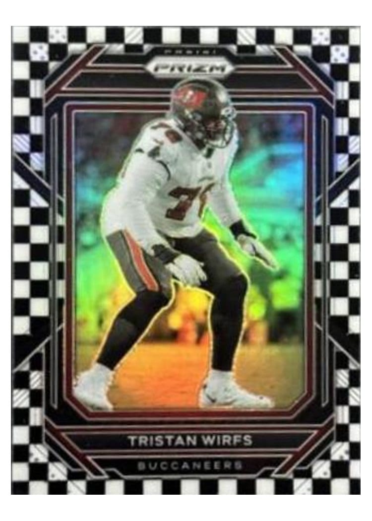 2022 Panini Prizm Base Set Tristan Wirfs #277 card