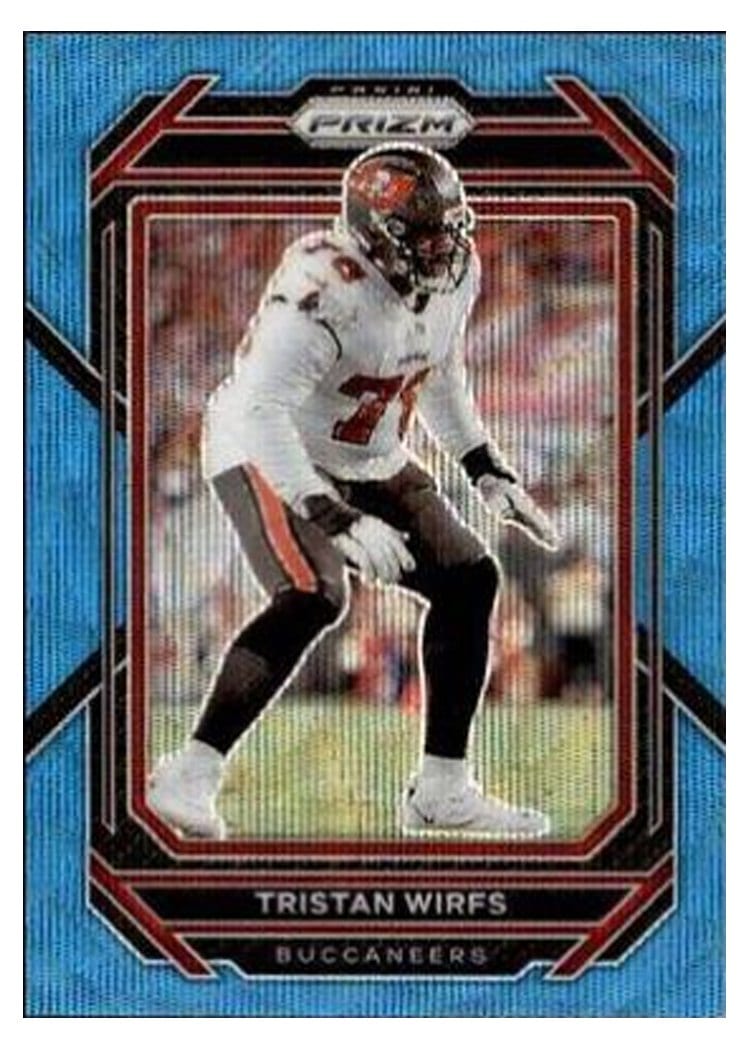 2022 Panini Prizm Base Set Tristan Wirfs #277 card