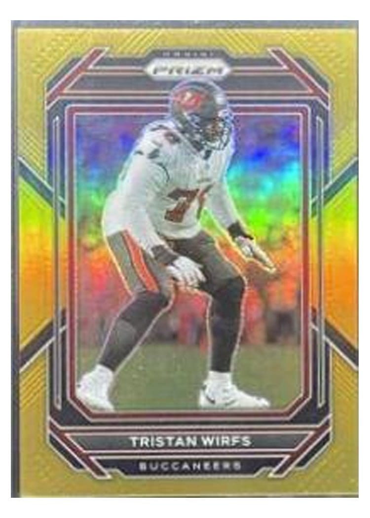 2022 Panini Prizm Base Set Tristan Wirfs #277 card