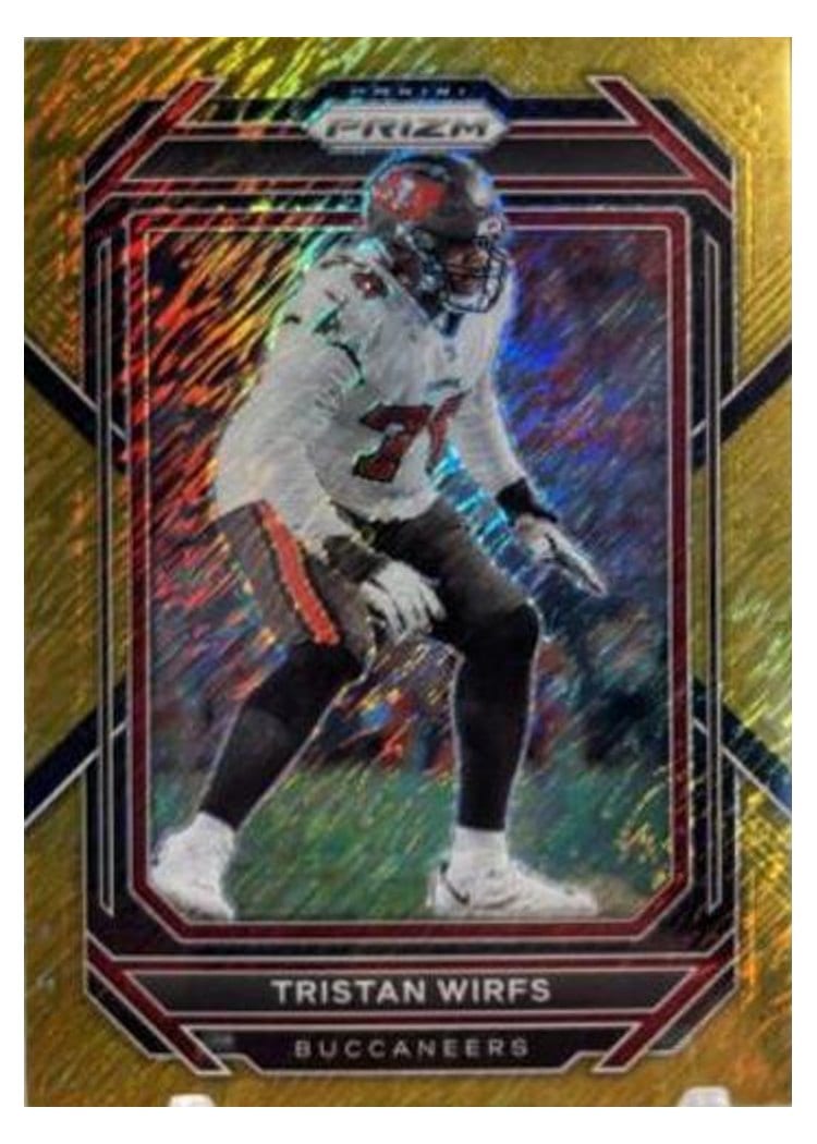 2022 Panini Prizm Base Set Tristan Wirfs #277 card