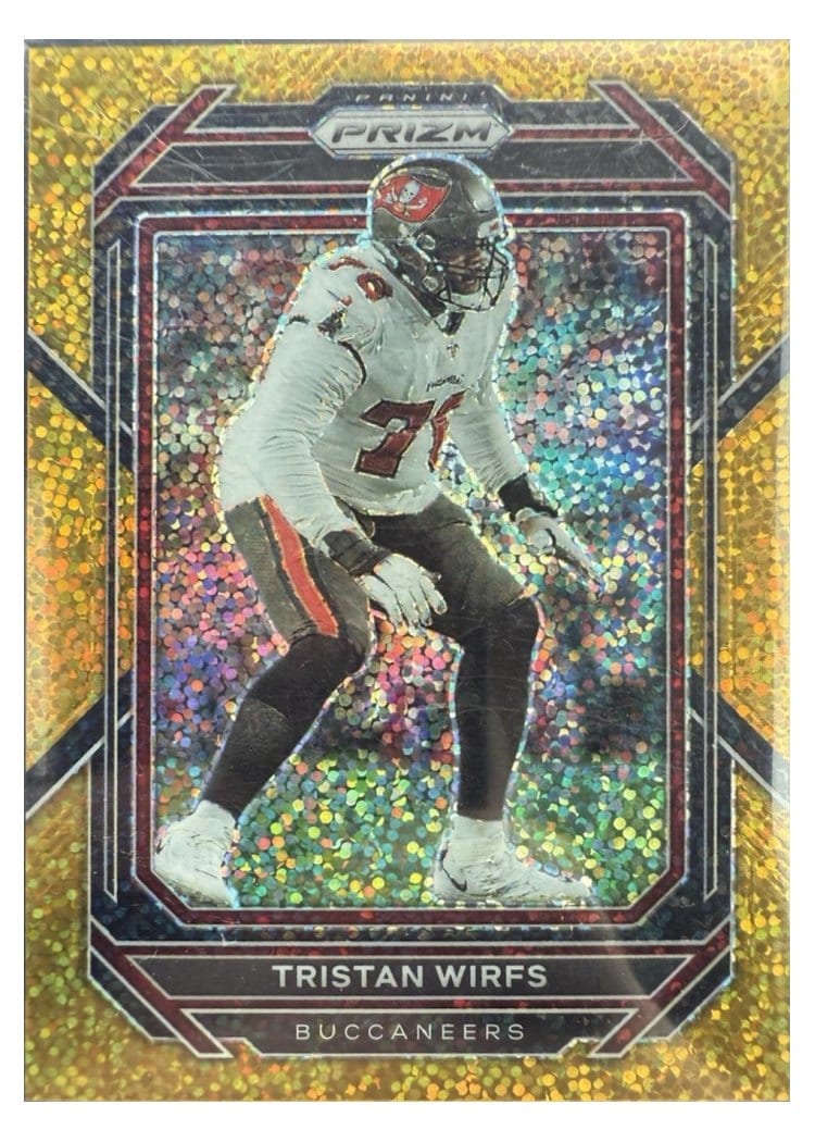 2022 Panini Prizm Base Set Tristan Wirfs #277 card