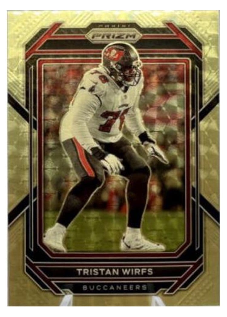 2022 Panini Prizm Base Set Tristan Wirfs #277 card