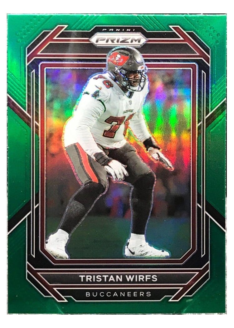 2022 Panini Prizm Base Set Tristan Wirfs Green #277 card