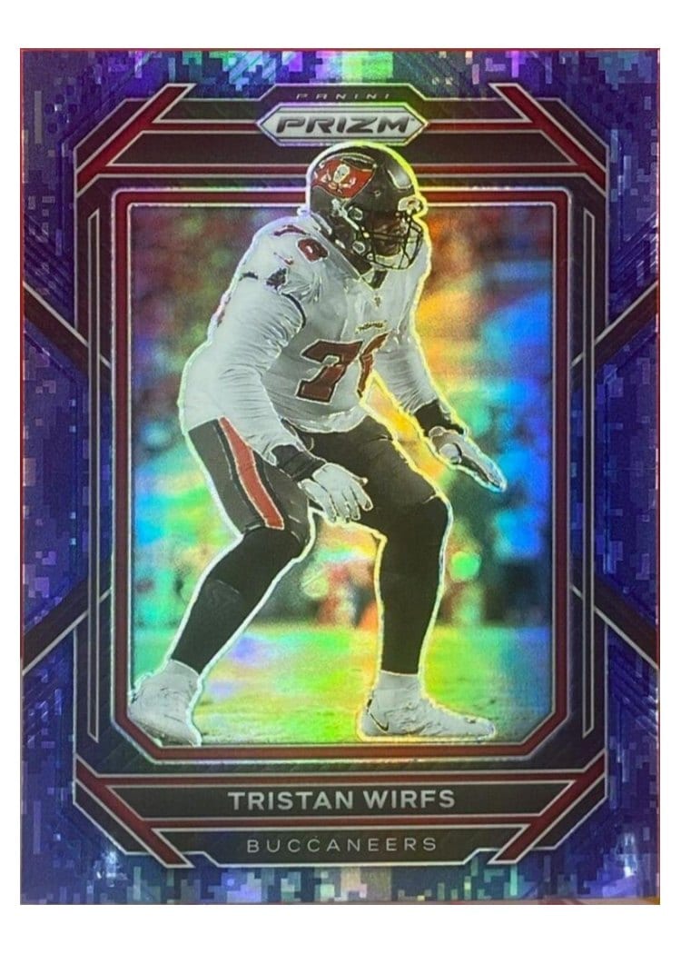 2022 Panini Prizm Base Set Tristan Wirfs #277 card
