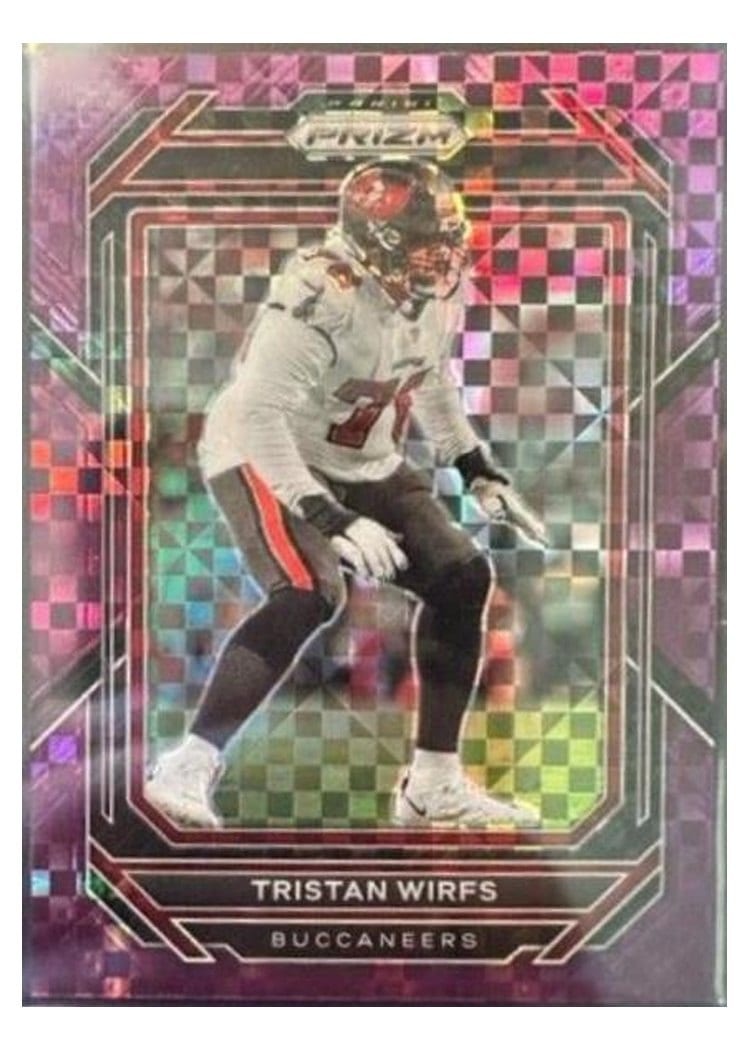 2022 Panini Prizm Base Set Tristan Wirfs #277 card