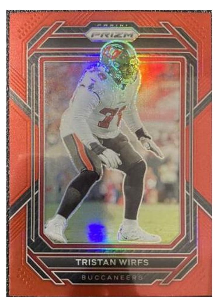 2022 Panini Prizm Base Set Tristan Wirfs #277 card