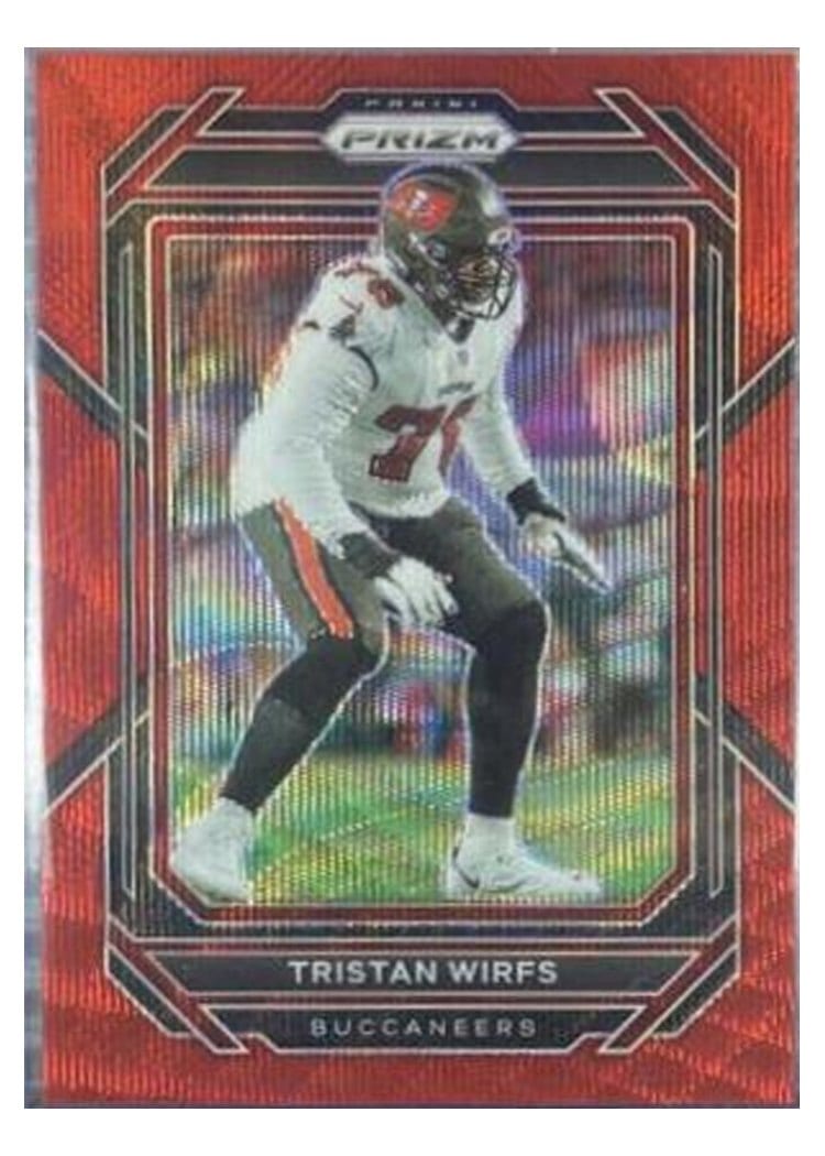 2022 Panini Prizm Base Set Tristan Wirfs #277 card