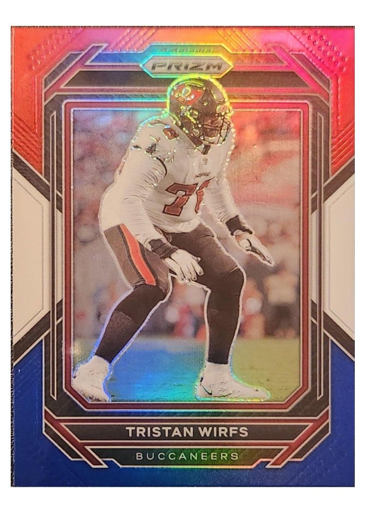 2022 Panini Prizm Base Set Tristan Wirfs #277 card