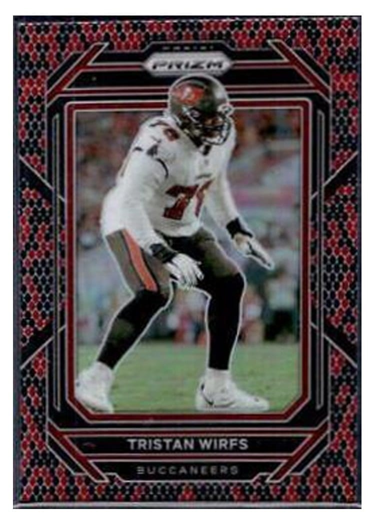 2022 Panini Prizm Base Set Tristan Wirfs #277 card