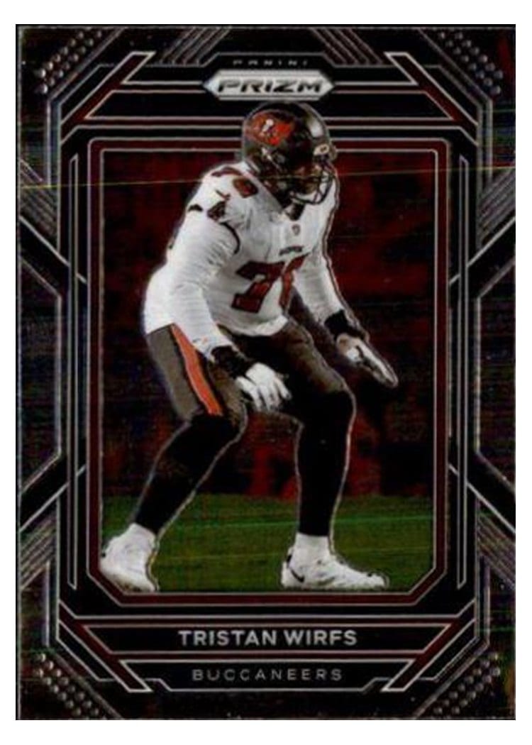 2022 Panini Prizm Base Set Tristan Wirfs #277 card