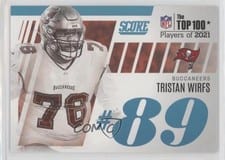 2022 Score Top 100 Tristan Wirfs #T89 card