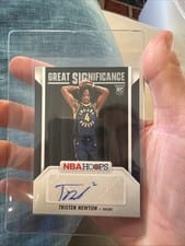 2024-25 Hoops Great SIGnificance Tristen Newton #GS-TNP card