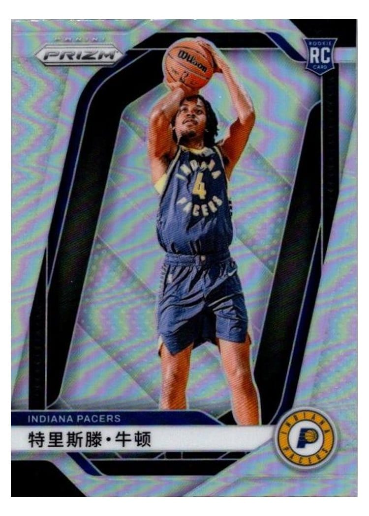 2024-25 Panini Prizm Base Set Tristen Newton #261 card