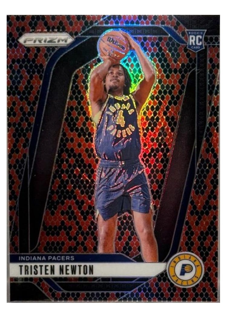 2024-25 Panini Prizm Base Set Tristen Newton #261 card