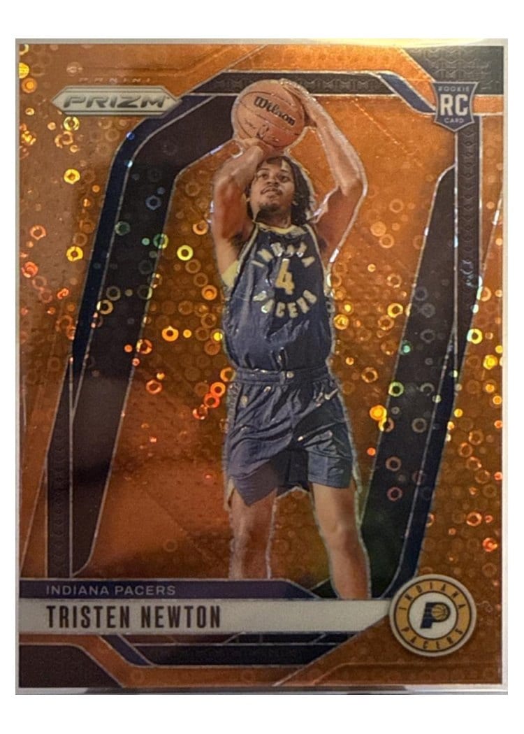 2024-25 Panini Prizm Base Set Tristen Newton #261 card