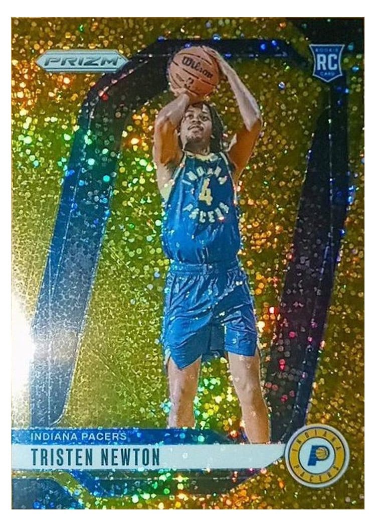 2024-25 Panini Prizm Base Set Tristen Newton #261 card