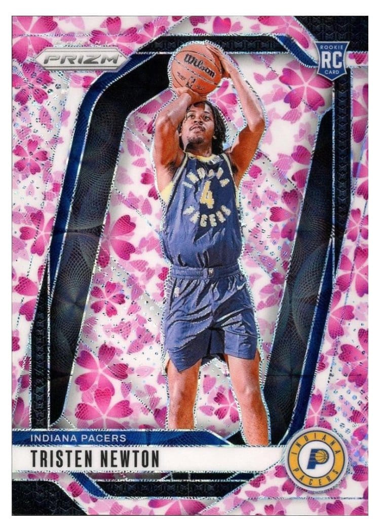 2024-25 Panini Prizm Base Set Tristen Newton #261 card