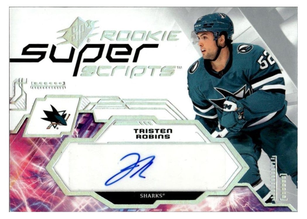 2023-24 SPx Rookie Superscripts Tristen Robins #SSR-TR card