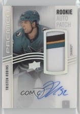 2023-24 Upper Deck Premier Acetate Rookie Autograph Patch Tristen Robins #AR-TR card
