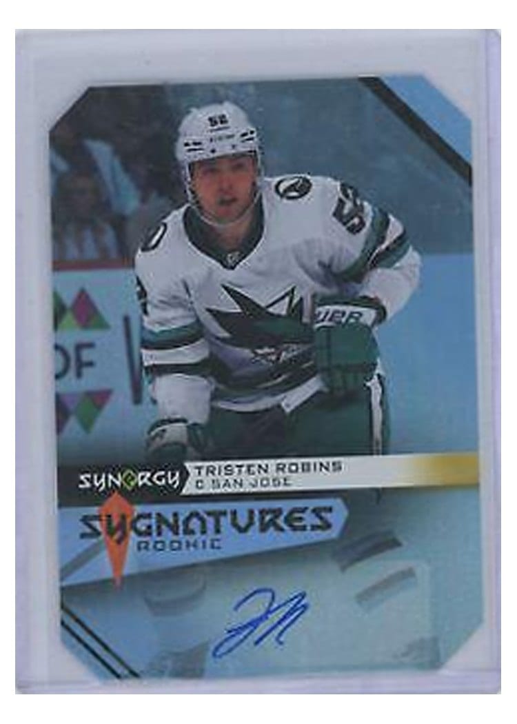2023-24 Upper Deck Synergy Rookie Sygnatures Tristen Robins #S-TR card