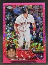 2023 Topps Chrome Triston Casas #174 card