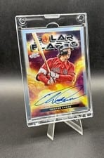 2024 Topps Cosmic Chrome Solar Flares Autographs Triston Casas #SFA-TC card