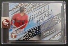 2024 Topps Pristine Frozen Ropes Autograph Triston Casas #FRA-TC card