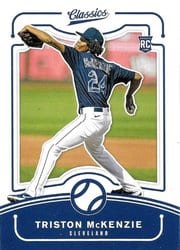 2021 Panini Chronicles Classics Triston McKenzie #20 card