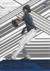 2021 Panini Chronicles Clear Vision Triston McKenzie #16 card