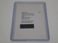 2021 Panini Chronicles Gold Standard Autographs Triston McKenzie #13 card