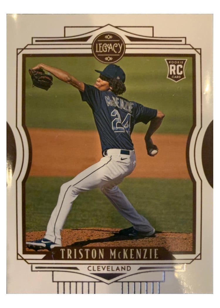 2021 Panini Chronicles Legacy Triston McKenzie #13 card