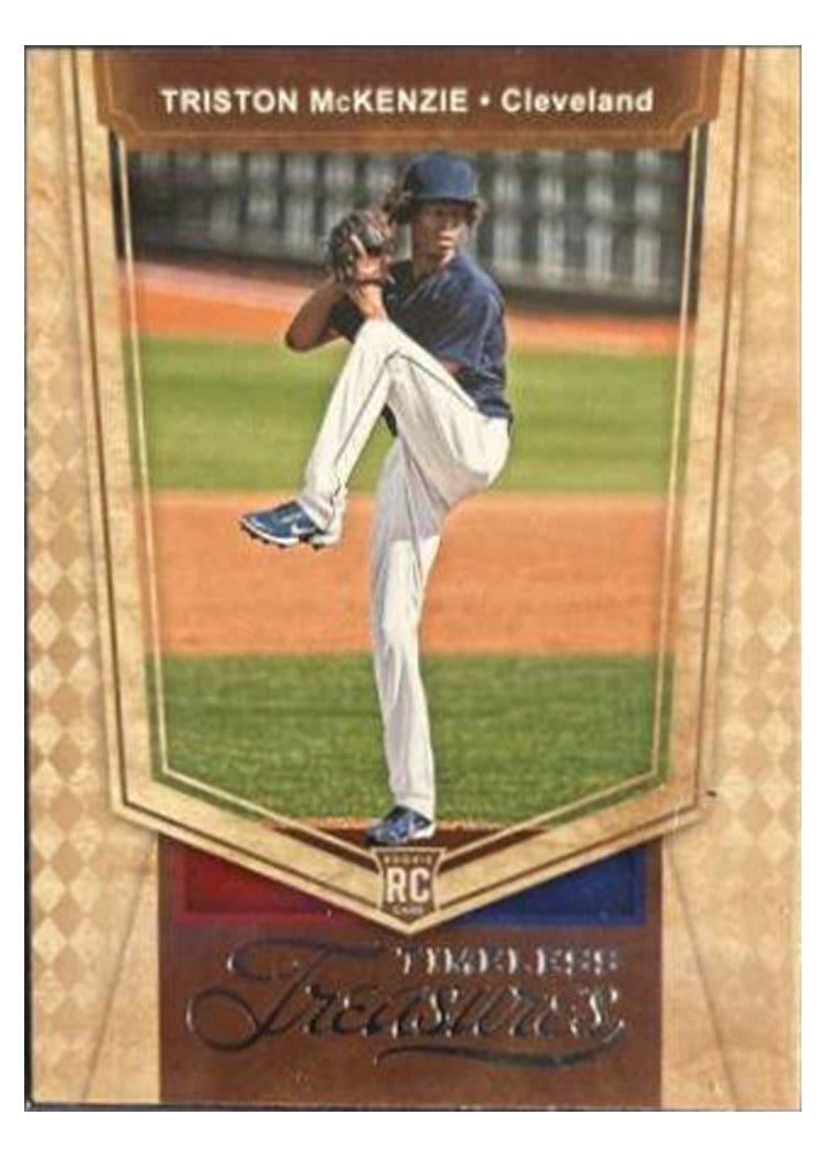 2021 Panini Chronicles Timeless Treasures Triston McKenzie #7 card