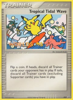 2003 Nintendo Black Star Promos Tropical Tidal Wave #27 card