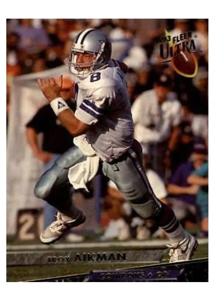 1993 Ultra Troy Aikman #85 card