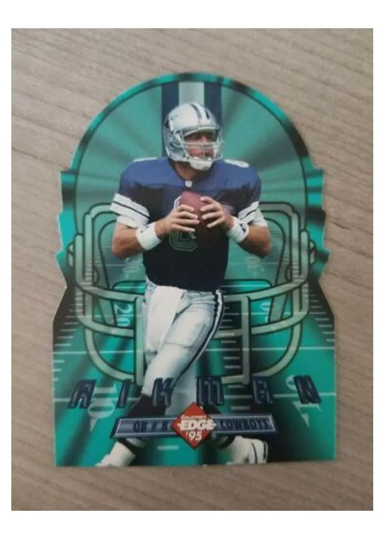 1995 Collector's Edge Edgetech Troy Aikman #1 card
