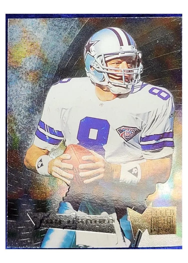 1995 Fleer Metal Troy Aikman #48 card