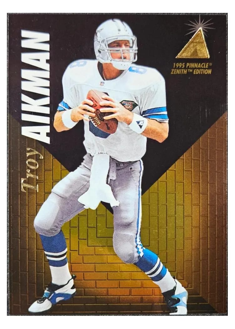 1995 Zenith Troy Aikman #Z66 card