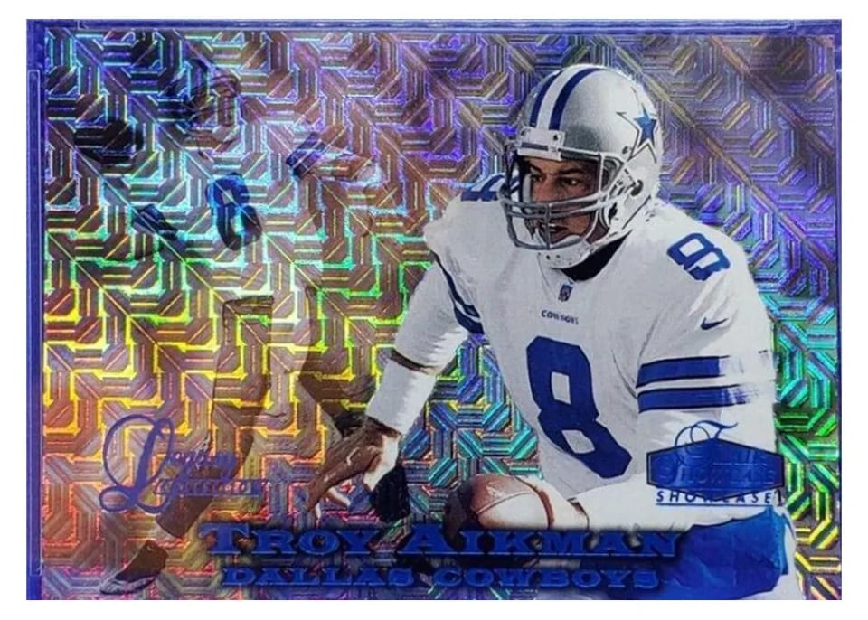 1998 Flair Showcase Legacy Collection Troy Aikman Row 0 #8 card
