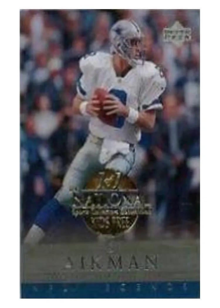 2000 Upper Deck Legends Troy Aikman #14 card
