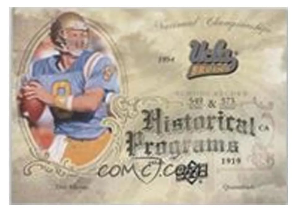 2011 Upper Deck Historical Programs Troy Aikman #HP-3 card