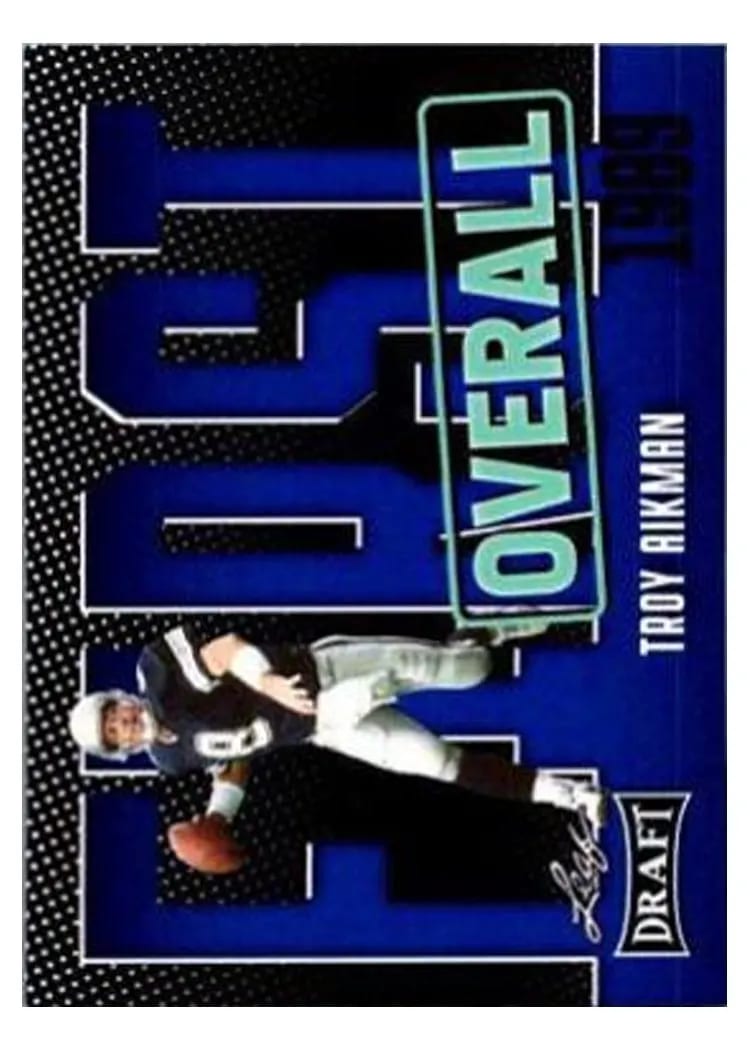 2023 Leaf Draft Troy Aikman #7 card