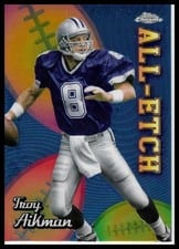 2024 Topps Chrome Chrome All-Etch Troy Aikman #CAE-TA card