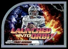2024 Topps Chrome Cosmic Launched Into Orbit Troy Aikman #LIO-21 card