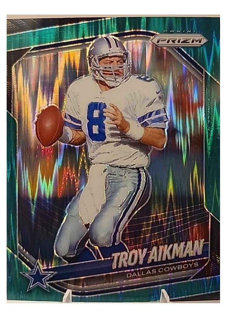 2025 Panini Prizm Base Set Troy Aikman #179 card