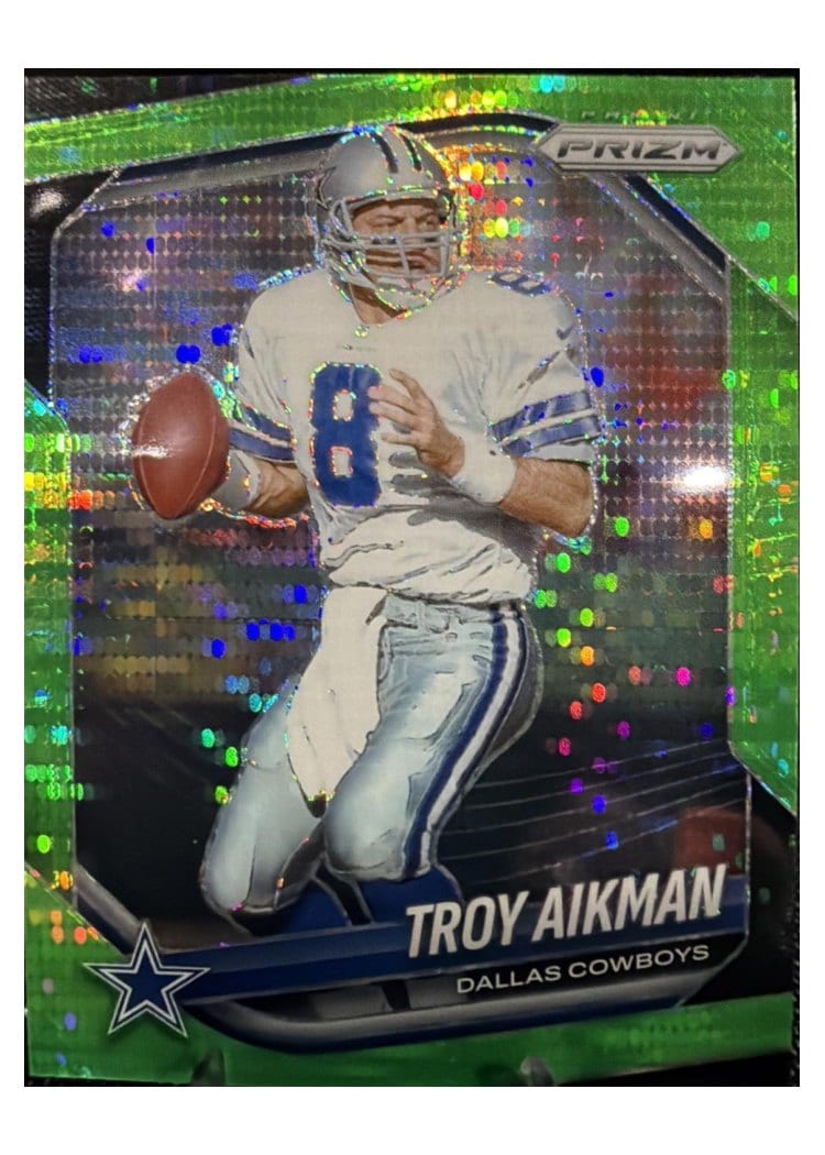 2025 Panini Prizm Base Set Troy Aikman #179 card